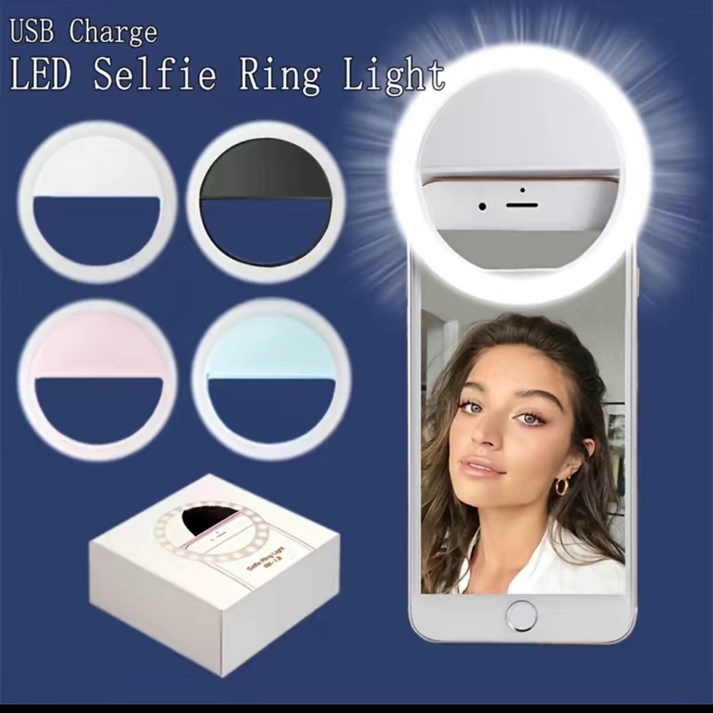 Selfie Ring Light For Iphone Portable Clip-on Selfie Fill Light Selfie